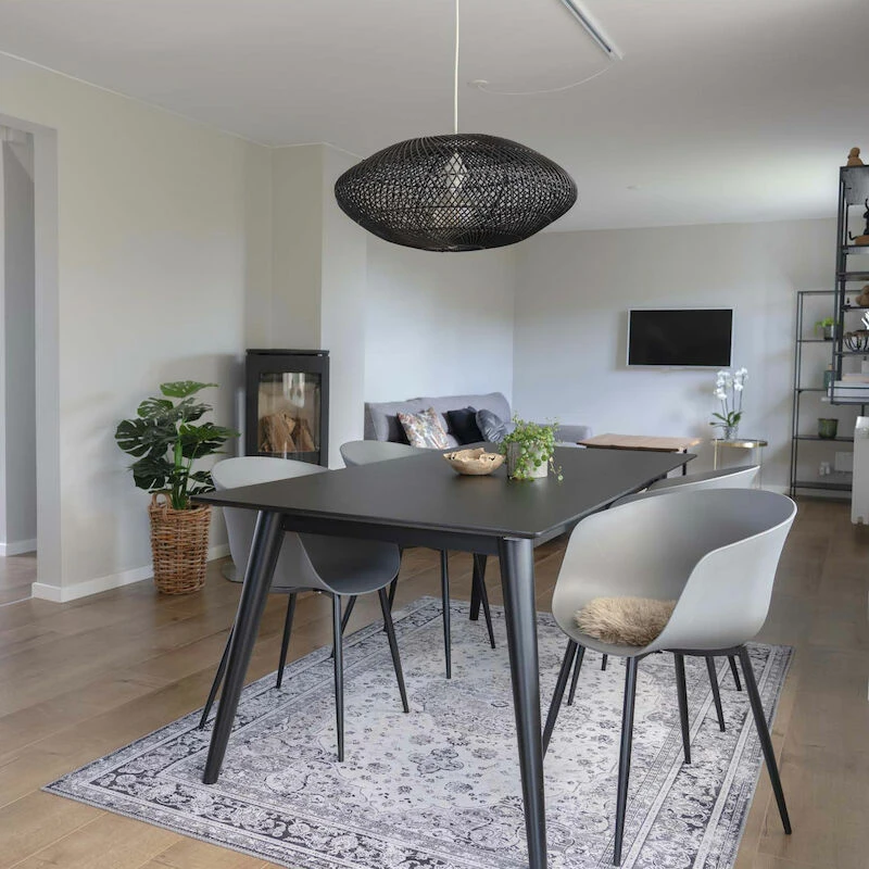 House Nordic Roda Tuoli Harmaa, Mustat Jalat 2 House Nordic Roda Tuoli Harmaa, Mustat Jalat - Image 2