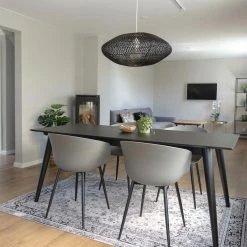 House Nordic Roda Tuoli Harmaa, Mustat Jalat 8 House Nordic Roda Tuoli Harmaa, Mustat Jalat -Veke kauppa house nordic roda tuoli harmaa5