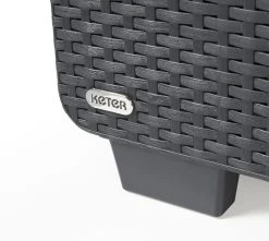 Keter Salta Nojatuoli, Grafiitin Harmaa 11 Keter Salta Nojatuoli, Grafiitin Harmaa -Veke kauppa hr logo keter