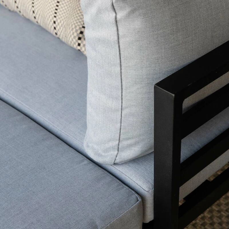 Veke Kallio Sohvaryhmä Musta/harmaa 4 Veke Kallio Sohvaryhmä Musta/harmaa - Image 4