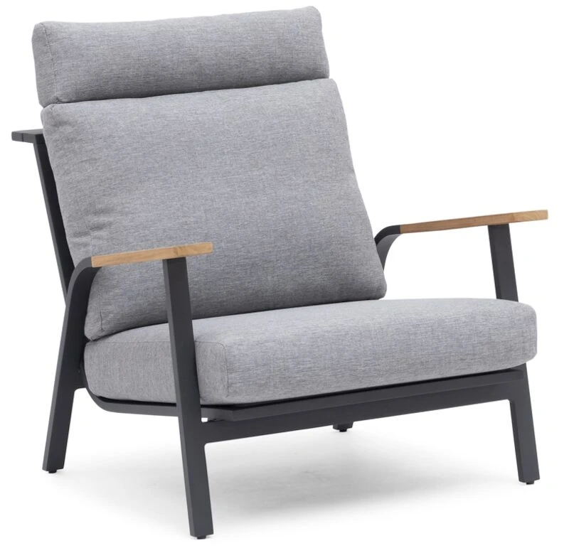 Hillerstorp Kungshult Nojatuoli Hiilenharmaa/vaaleanharmaa 1 Hillerstorp Kungshult Nojatuoli Hiilenharmaa/vaaleanharmaa