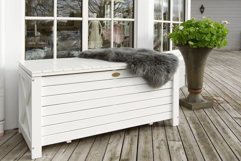 Hillerstorp Läckö Pehmustelaatikko Valkoinen 3 Hillerstorp Läckö Pehmustelaatikko Valkoinen - Image 3