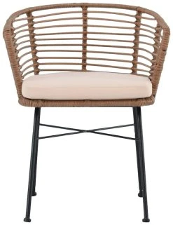 Veke Lehmus Tuoli Luonnonväri, Mustat Jalat -Veke kauppa lehmus nojatuoli2