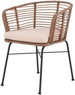 Veke Lehmus Tuoli Luonnonväri, Mustat Jalat -Veke kauppa lehmus nojatuoli3