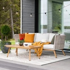 Veke Loiste Sohva 3-istuttava Hiekka