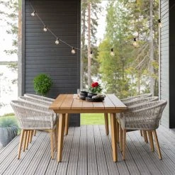 Veke Loiste Tuoli Hiekka -Veke kauppa loiste 6 hengen ruokailuryhma 12 2