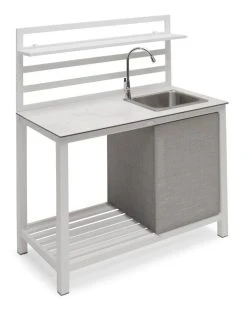 Hillerstorp Åminne Kesäkeittiö Altaalla Ja Hanalla, Valkoinen 5 Hillerstorp Åminne Kesäkeittiö Altaalla Ja Hanalla, Valkoinen -Veke kauppa minne kesakeittio hanalla altaalla valkoinen kuva1