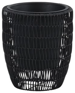 Veke Niitty Kukkaruukku Musta Polyrottinki 9 Veke Niitty Kukkaruukku Musta Polyrottinki -Veke kauppa niitty kukkaruukku1