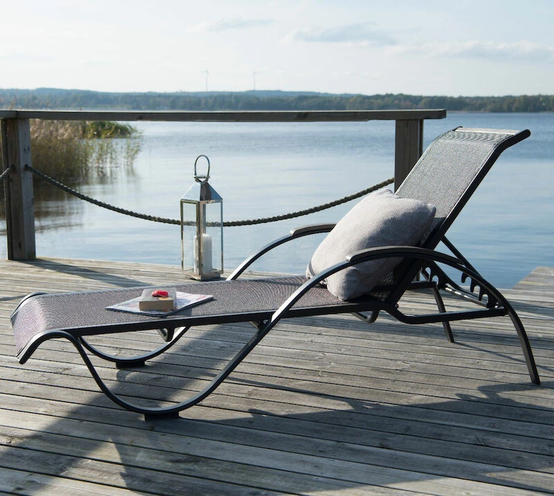 Hillerstorp Nydala Aurinkotuoli Musta/harmaa 2 Hillerstorp Nydala Aurinkotuoli Musta/harmaa - Image 2