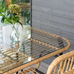 Veke Oldie 4-hengen Ruokailuryhmä Luonnonväri/ Musta -Veke kauppa oldie ruokailuryhma 4 hengen luonnonvari musta 7 web