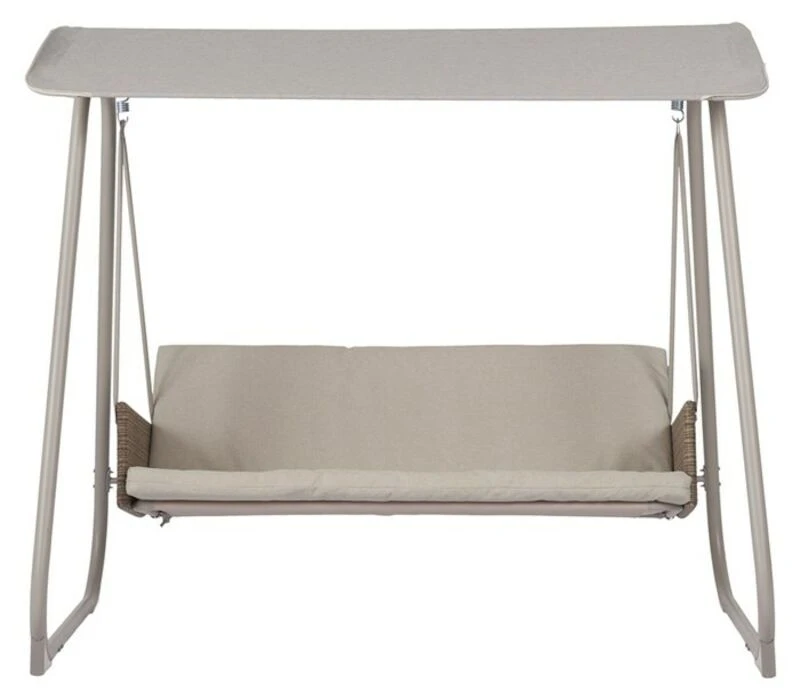 Outfit Silke 3-istuttava Pihakeinu Harmaa/luonnonvari Hiekkapehmusteet 2 Outfit Silke 3-istuttava Pihakeinu Harmaa/luonnonvari Hiekkapehmusteet - Image 2