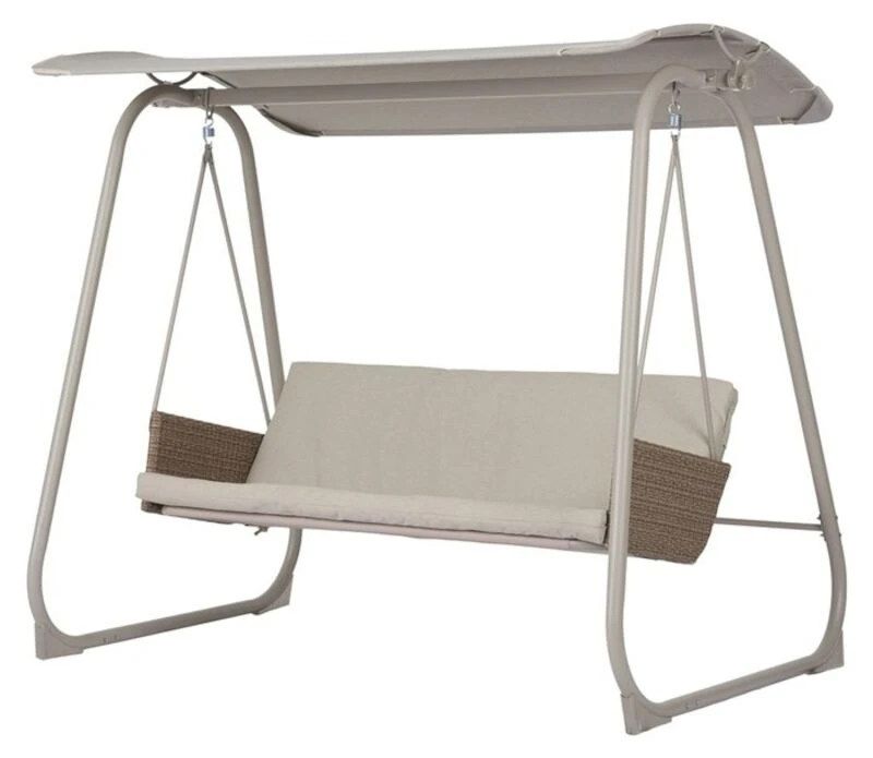 Outfit Silke 3-istuttava Pihakeinu Harmaa/luonnonvari Hiekkapehmusteet 3 Outfit Silke 3-istuttava Pihakeinu Harmaa/luonnonvari Hiekkapehmusteet - Image 3