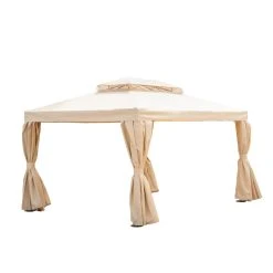 Veke Ranta Paviljonki 3x4 M Beige 9 Veke Ranta Paviljonki 3x4 M Beige -Veke kauppa ranta paviljonki 3x4m beige 2