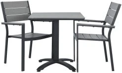 Veke Saarni Hotel Aintwood 2-hengen Ruokailuryhmä Musta/harmaa