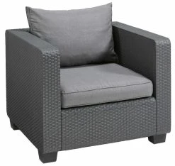 Keter Salta Nojatuoli, Grafiitin Harmaa 8 Keter Salta Nojatuoli, Grafiitin Harmaa -Veke kauppa salta nojatuoli grafiitti