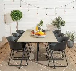 Veke, ENVY Seattle-Envy Durafit 6-hengen Ruokailuryhmä Harmaa/musta -Veke kauppa seattle envy durafit 6 hengen ruokailuryhma harmaa musta 5