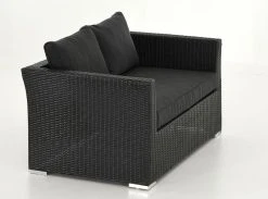 Veke Vanamo 2-istuttava Sohva Musta/harmaa -Veke kauppa vanamo 2istuttava sohva mustaharmaa6