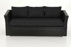 Veke Vanamo 3-istuttava Sohva Musta/harmaa -Veke kauppa vanamo sohva 3istuttava mustaharmaa2