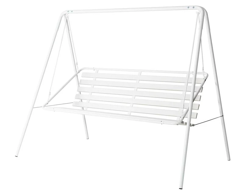 Varax Suvisaari Pihakeinu 3-istuttava Valkoinen 3 Varax Suvisaari Pihakeinu 3-istuttava Valkoinen - Image 3