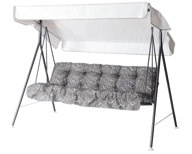 Varax Teneriffa Pihakeinu 3-istuttava Harmaa/ Harmaat Pehmusteet 1 Varax Teneriffa Pihakeinu 3-istuttava Harmaa/ Harmaat Pehmusteet