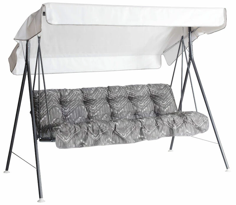 Varax Teneriffa Pihakeinu 3-istuttava Harmaa/ Harmaat Pehmusteet 2 Varax Teneriffa Pihakeinu 3-istuttava Harmaa/ Harmaat Pehmusteet - Image 2