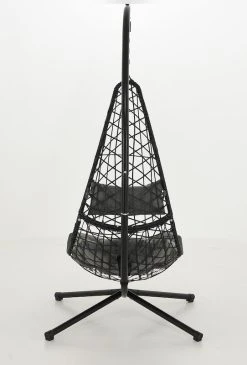 Veke Ilta Riipputuoli Telineellä Musta, Harmaa Pehmuste -Veke kauppa veke Ilta riipputuoli telineella musta harmaa pehmuste 646540 8 1