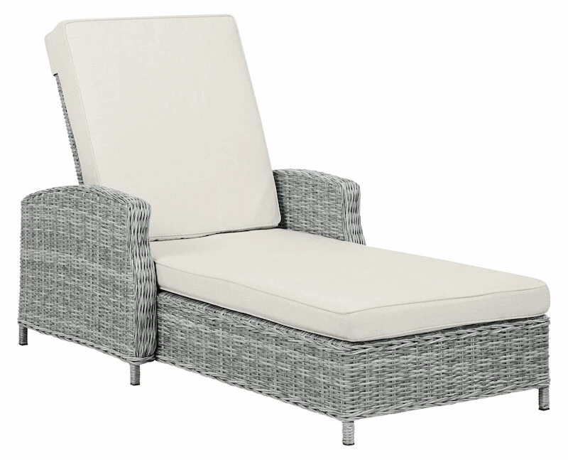 Vila Vinga Aurinkotuoli Hiekan Värinen Polyrottinki/alumiini 3 Vila Vinga Aurinkotuoli Hiekan Värinen Polyrottinki/alumiini - Image 3